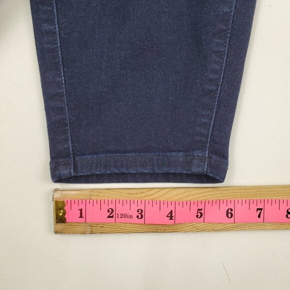 Torrid Womens Lean Jean Dark Blue Skinny Jeans High Waist Plus Size 5X‎ Pull On - Picture 14 of 14